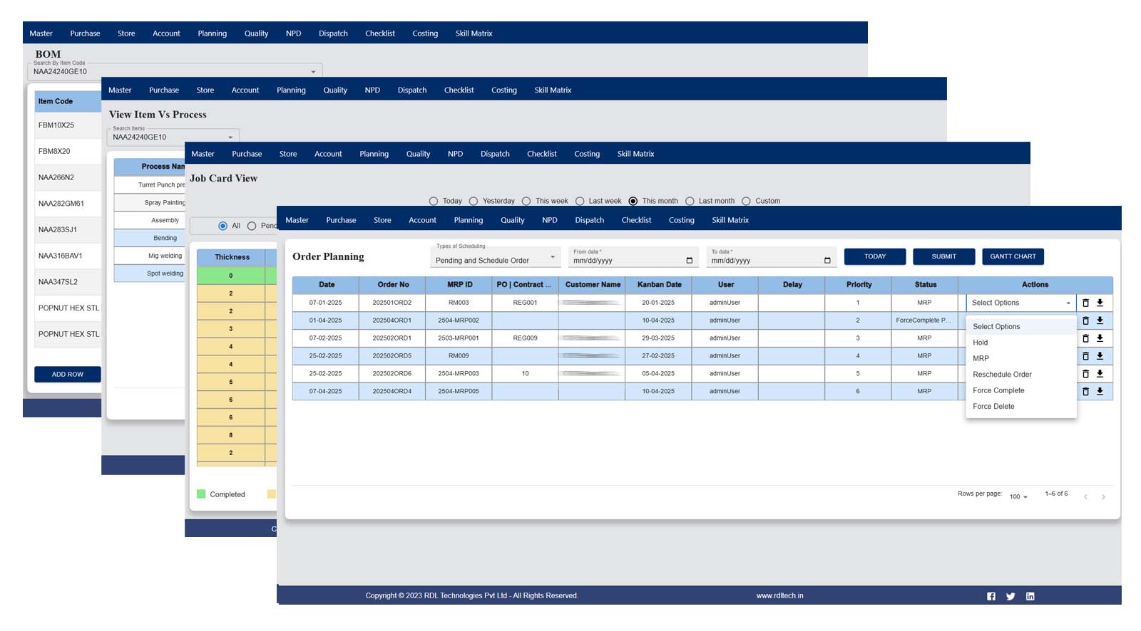 Industry 4.0 enabled Manufacturing Execution System